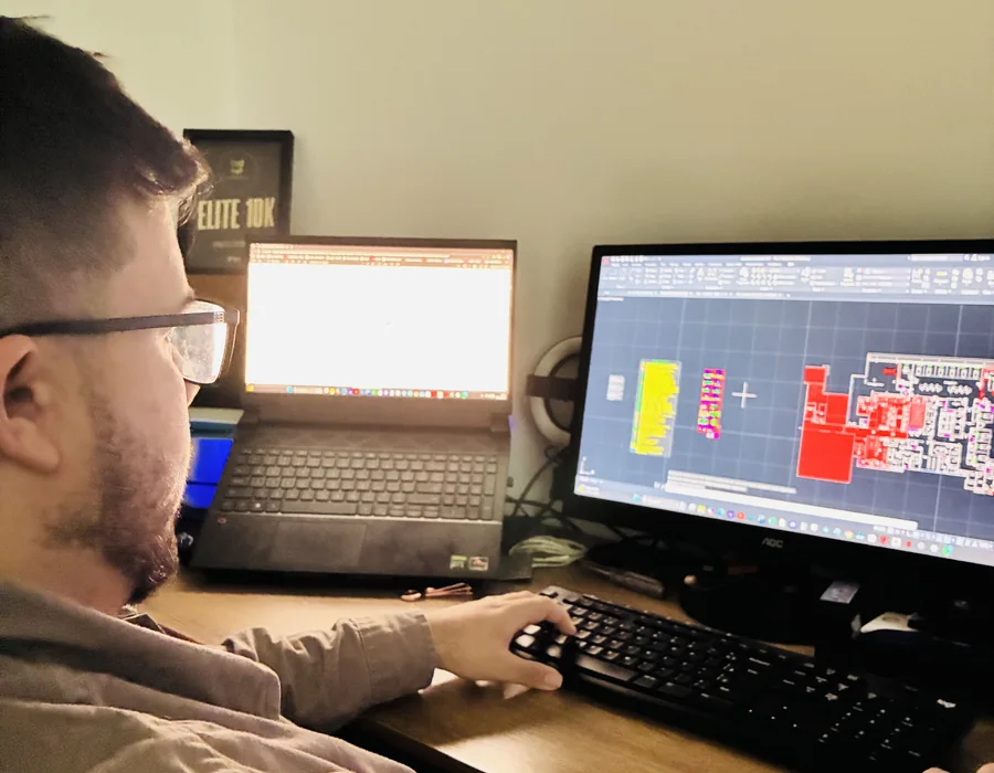 Desenvolvimento de projeto elétrico em software CAD